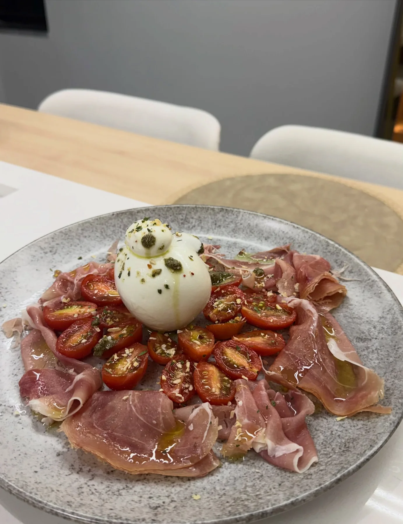 Prato fotografado por Mirella Sordi em conteúdo de gastronomia